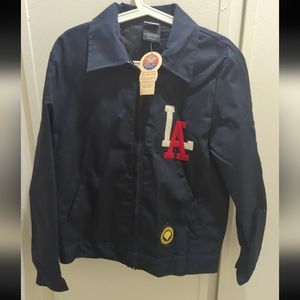 Ebbets Field Flannels Los Angeles Angels Wrigley field jacket small